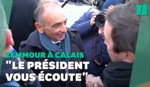 Zemmour à Calais: un député ex-LREM lui remet un rapport sur l'intégration pour Macron