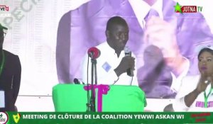 Meeting de clôture de YAW à Dakar: le message de Docteur Cheikh Tidiane Dieye