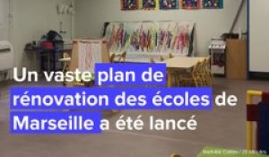 Marseille: Coup d'envoi du vaste plan de rénovation des écoles