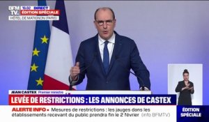 Jean Castex: "Le nouveau pass vaccinal entrera en vigueur lundi prochain"