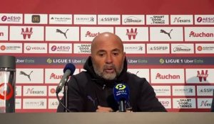 RCL-OM : Jorge Sampaoli "c'est notre match le plus abouti"