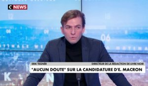 Erik Tegnér : «Dans les intentions de votes, Emmanuel Macron est très fort»