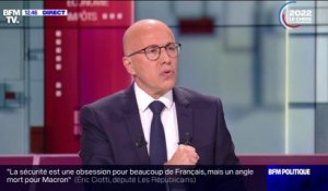 Eric Ciotti: "Eric Zemmour ne peut pas battre Emmanuel Macron"