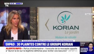 Me Sarah Saldmann, à l’origine d’une action contre les groupes Orpea et Korian, dénonce un "manque d'humanité"