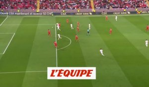 Le but de Suisse - Espagne - Foot - Ligue des Nations