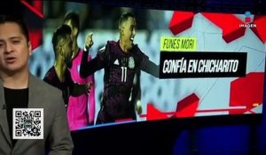 Rogelio Funes Mori: "Sería importante que Javier Hernández este en el Tricolor"