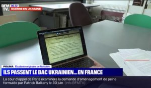 Ces lycéens passent le bac ukrainien en France