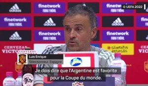 Espagne - Enrique : "L'Argentine et le Brésil sont favoris pour le Mondial"