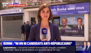 Législatives: ni "RN, ni candidats qui ne respectent pas les valeurs républicaines" en cas de duel RN/Nupes pour Élisabeth Borne
