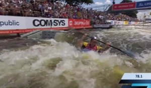 Canoë-kayak (H) - CdM : Le résumé du slalom K1 de Prague