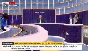 Pouvoir d'achat, prix de l'énergie, pass vaccinal... Le 8h30 franceinfo de Bruno Le Maire