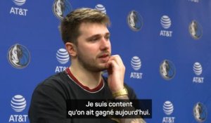 Mavericks - Doncic : "Je joue chaque match pour gagner"