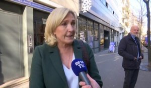 Pour Marine Le Pen, Gilbert Collard "n'a pas changé d'avis" en rejoignant Éric Zemmour