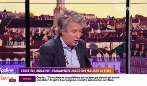 Nicolas Poincaré : Crise en Ukraine : Emmanuel Macron hausse le ton - 26/01