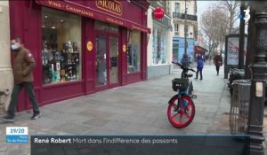 Horreur en plein Paris - Le photographe René Robert chute dans une rue et meurt sur le trottoir après avoir passé 9 heures sans aucune aide des passants