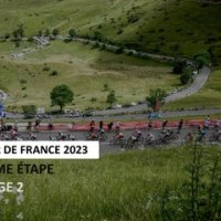 Tour de France 2023 - Grand Départ : Parcours 2éme étape / 3D route stage 2