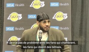 Lakers - Carmelo Anthony : "Des propos inacceptables"