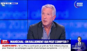 Candidature de Marine Le Pen: "Il nous manque plusieurs dizaines de signatures", explique Philippe Ballard (@BallardPhilippe)
