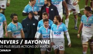 Les plus belles actions de Nevers / Bayonne - Pro D2