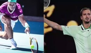 Open d'Australie - La finale Medvedev v Nadal en chiffres