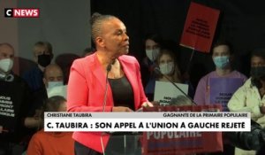 Christiane Taubira : son appel à l’union de la gauche rejeté