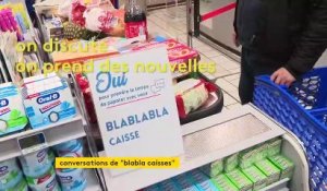 Les blabla caisses, une solution pour recréer du lien social au supermarché
