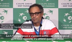 Coupe Davis - Demi-finales: la France et la Serbie à égalité 1-1