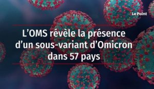 L’OMS révèle la présence d’un sous-variant d’Omicron dans 57 pays