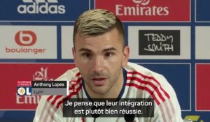 OL - Faivre et Ndombele, déjà "bien implantés dans le groupe" selon Lopes