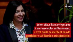 Parrainages : Anne Hidalgo raille Marine Le Pen et Zemmour