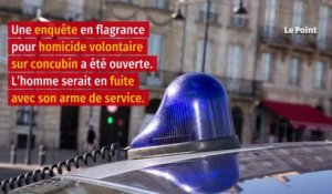 Policier recherché : la police était déjà intervenue pour des violences dans le couple