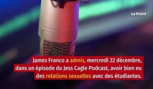 James Franco confesse avoir eu des relations sexuelles avec certaines de ses élèves