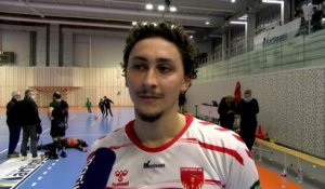 Interview maritima: Thomas Cometto après la victoire de Martigues Handball contre Saint-Flour
