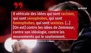 Présidentielle : à Menton, Éric Zemmour chahuté par des manifestants