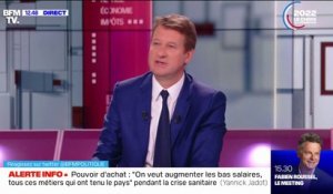 S'il est élu, Yannick Jadot veut nommer "une Première ministre" et souhaite "50% de femmes à l'Assemblée nationale"