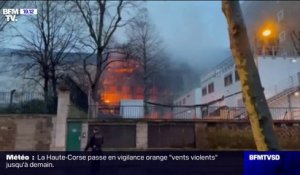 Un important incendie en cours dans le 7e arrondissement de Paris