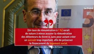 Le taux du livret A va être relevé à 1 %, annonce Bruno Le Maire
