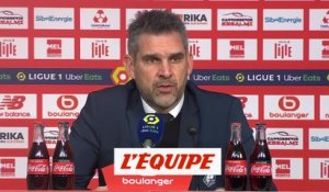 Gourvennec : «On s'est plombé le match tout seul» - Foot - L1 - Lille