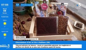 A Saillans, "Chocolatiers d'Art & Cie", l'alliance incroyable d'un chocolat de qualité et de la 3D