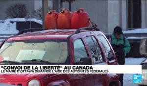 Au Canada, la capitale assiégée par les manifestants anti-mesures sanitaires
