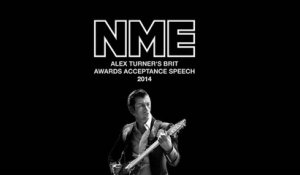 Alex Turner's Brit Awards acceptance speech 2014