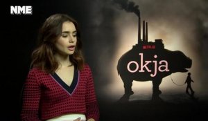 ‘Okja’ interview: Lily Collins on Cannes, working with Paul Dano and acting to a ‘giant stuffy pig’