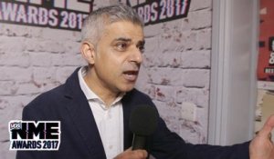 Sadiq Khan on saving London's night live - VO5 NME Awards 2017