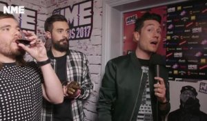 Bastille's Dan Smith fangirls over 'Twin Peaks' @ VO5 NME Awards 2017
