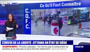Qu'est ce que le "convoi de la liberté" qui bloque la ville d'Ottawa?