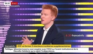 Nucléaire : "Si on devait le relancer, on en prend pour des générations", alerte Adrien Quatennens, député LFI du Nord
