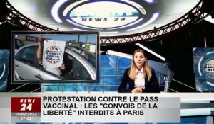 Manifestation contre les laissez-passer vaccinaux: Paris interdit le «cortège de la liberté»