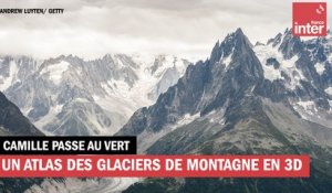 Un atlas des glaciers de montagne en 3D