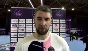 Interview maritima: Luka Karabatic après la victoire du PSG à Istres