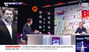 Christophe Castaner: "Le taux d'emploi est le meilleur que nous avons connu depuis 50 ans en France"